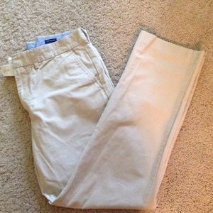 W31/L32 J. Crew slim Bedford khakis