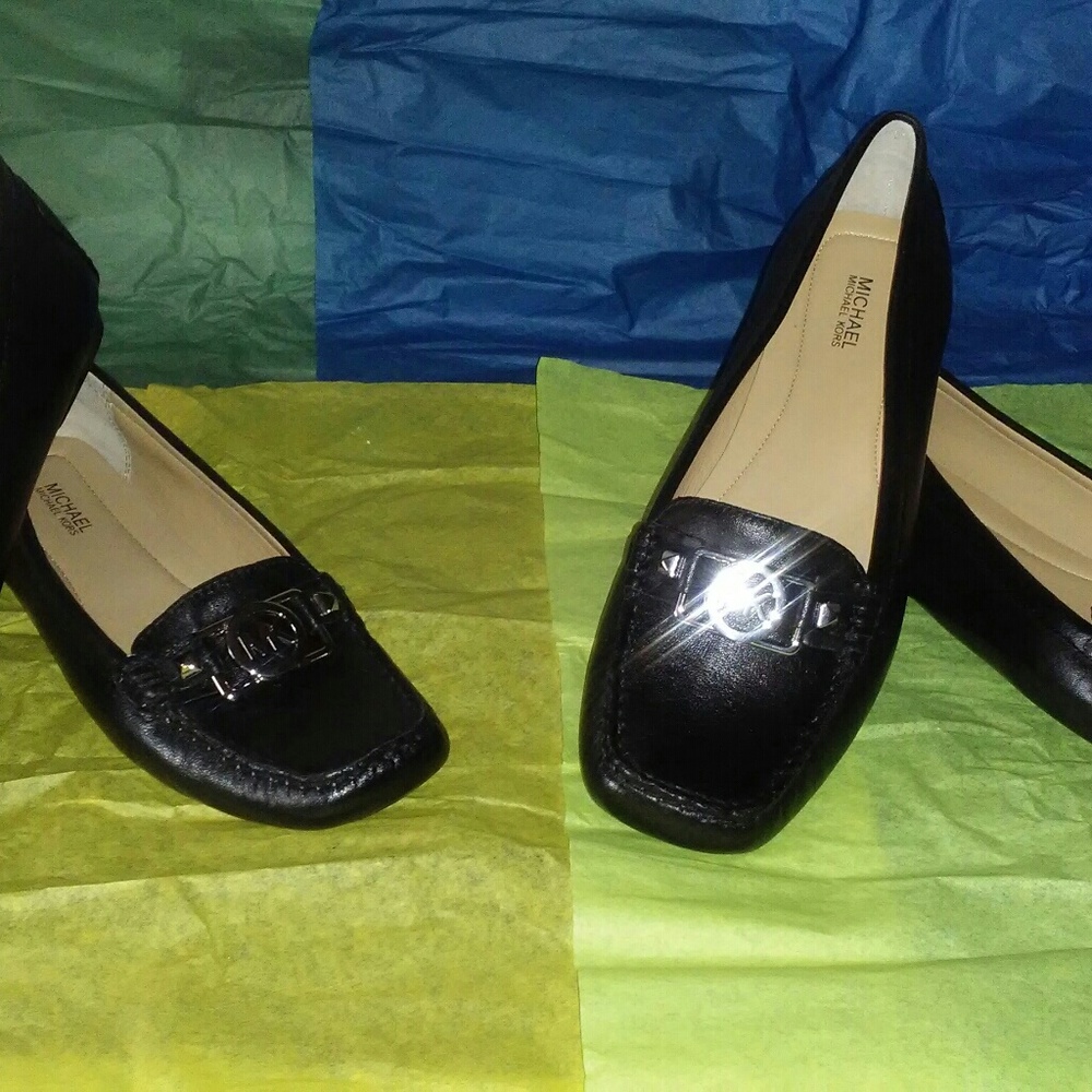 Women's MK flats Leather