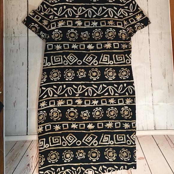 Vintage Maggy London Silk Dress by Kenneth Nolan - Picture 6 of 7