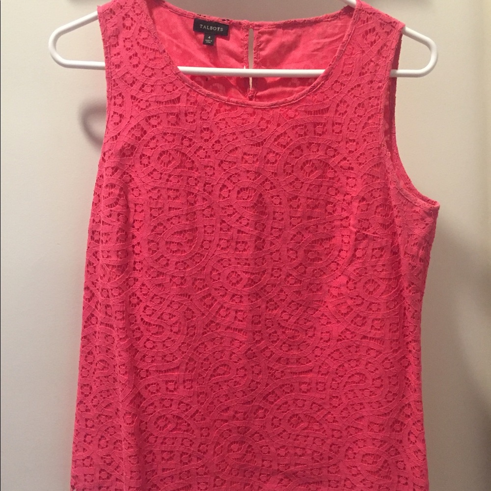 Talbots Lace Top