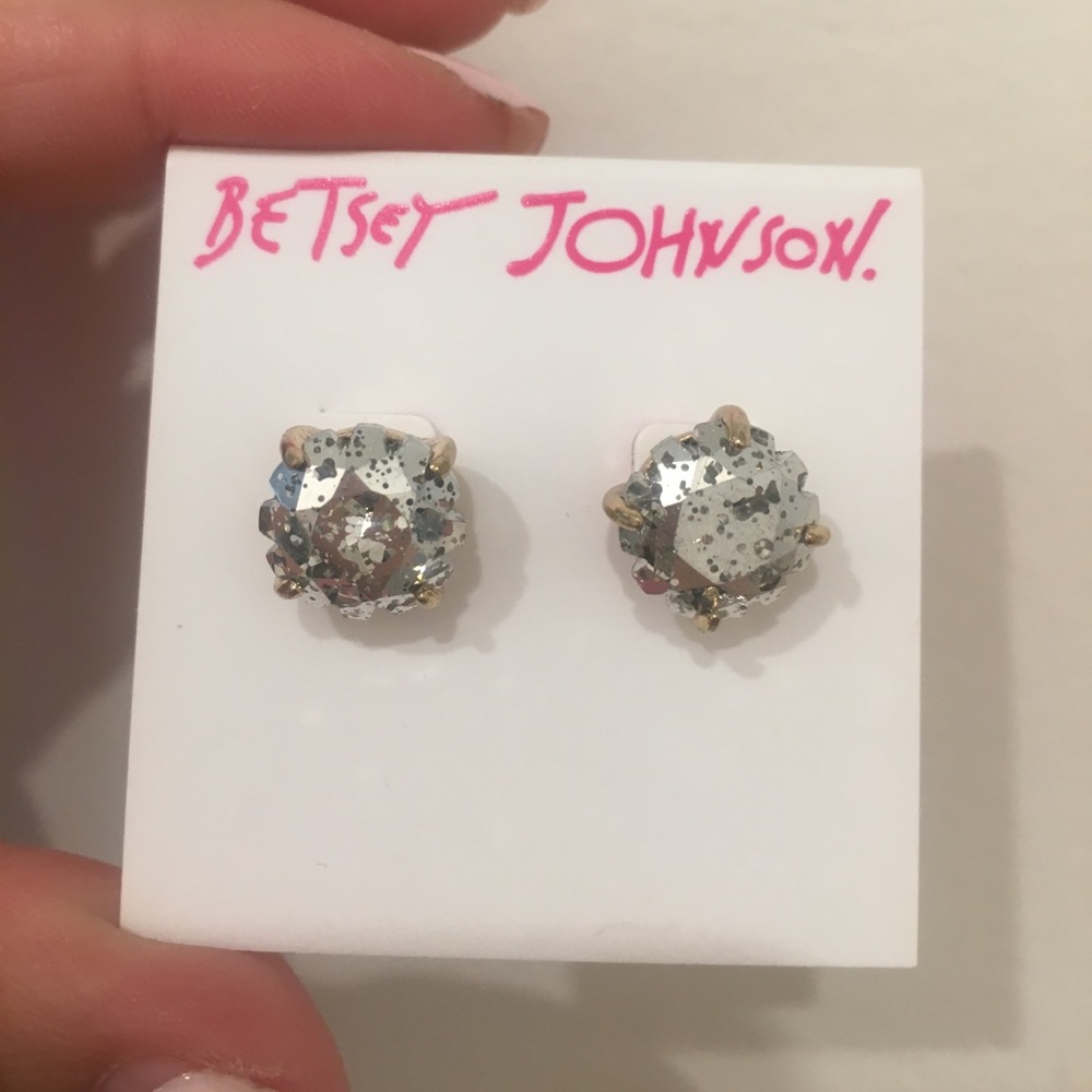 Betsy Johnson stud earrings