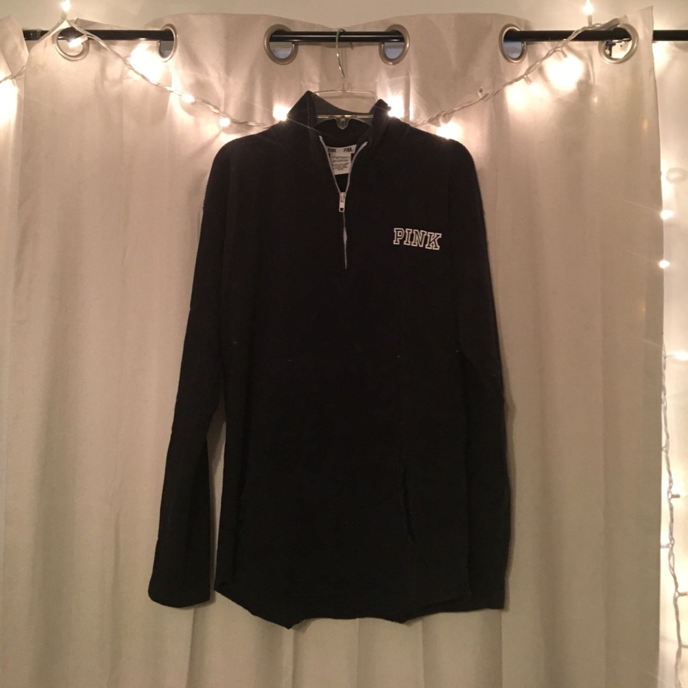 PINK zip up pullover