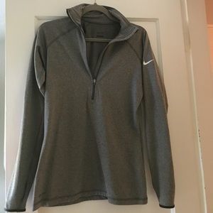 Nike Pro Dry Fit Quarter-zip Sweatshirt