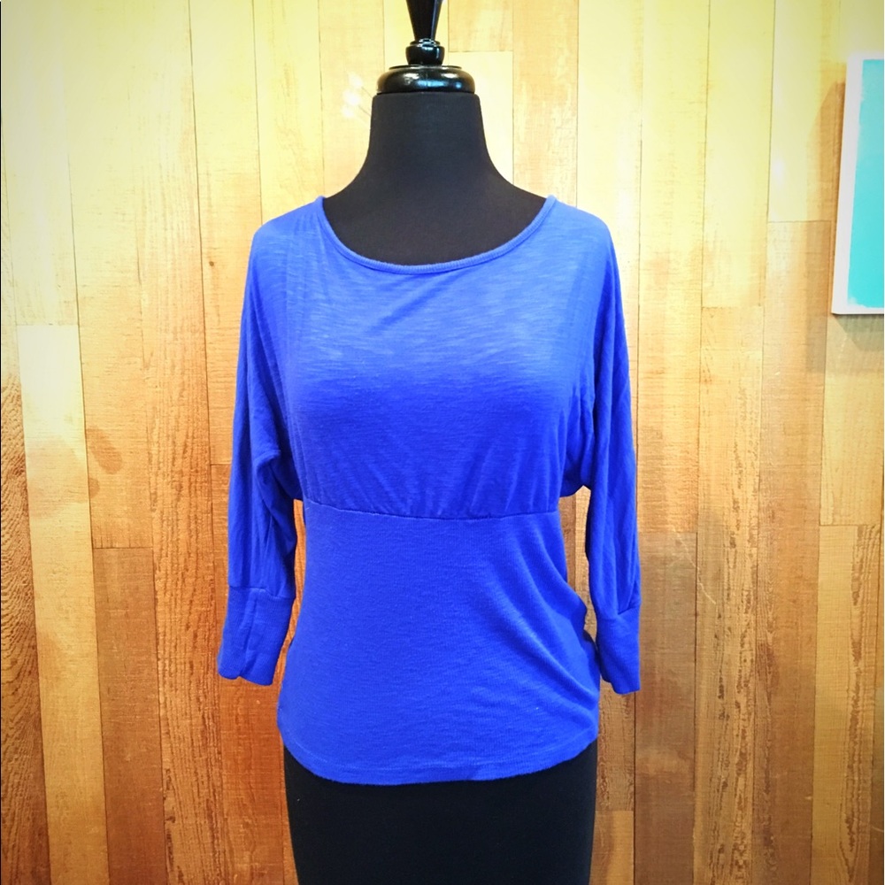 Royal Blue rayon top