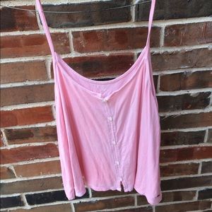 Pink tank top
