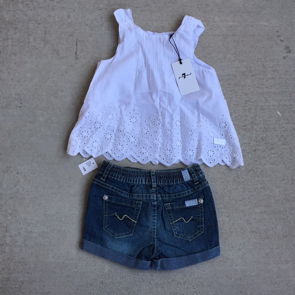 NEW 7 FOR ALL MANKIND 2-PC SET