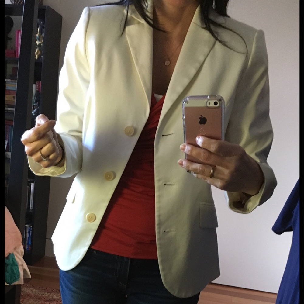 White blazer