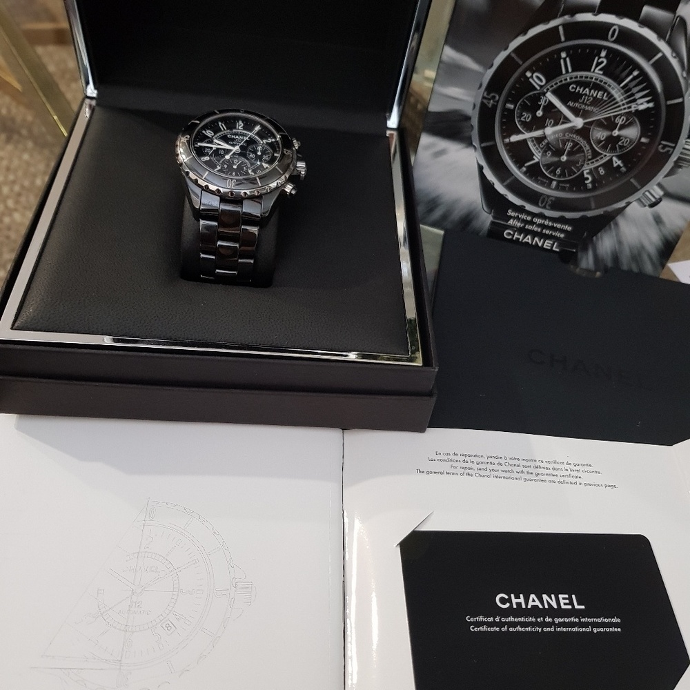 Authentic Chanel J12 Automatic Chronograph - image 2
