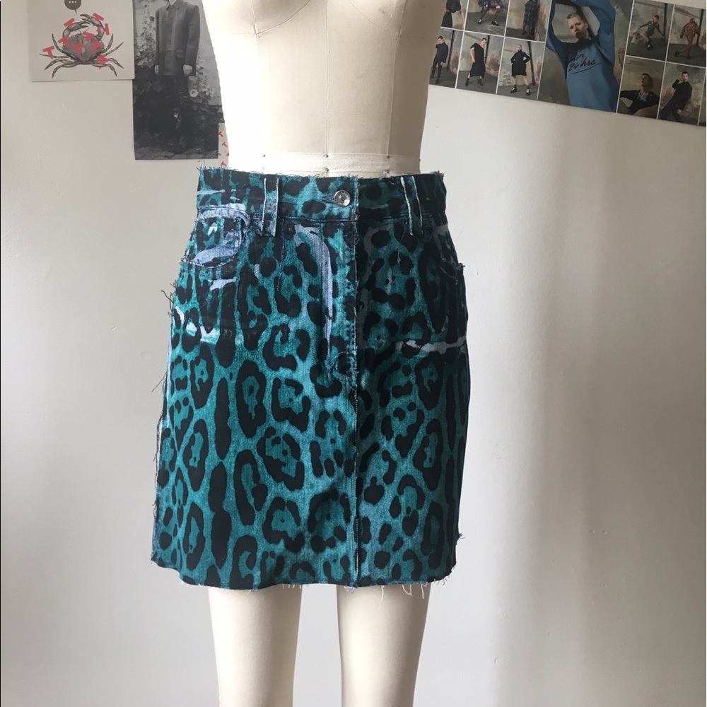 Dolce & Gabbana denim skirt