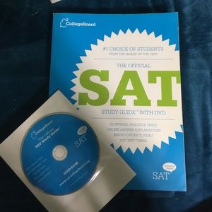 SAT study guide with DVD