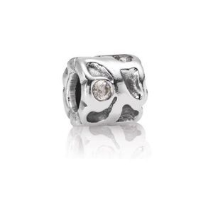 Silver & Diamond Pandora Charm