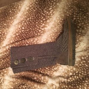 Ugg button up sweater boots