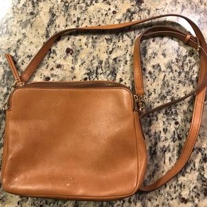 Fossil Sydney Tan Crossbody EUC