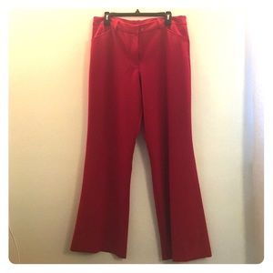 Worthington red dress pants