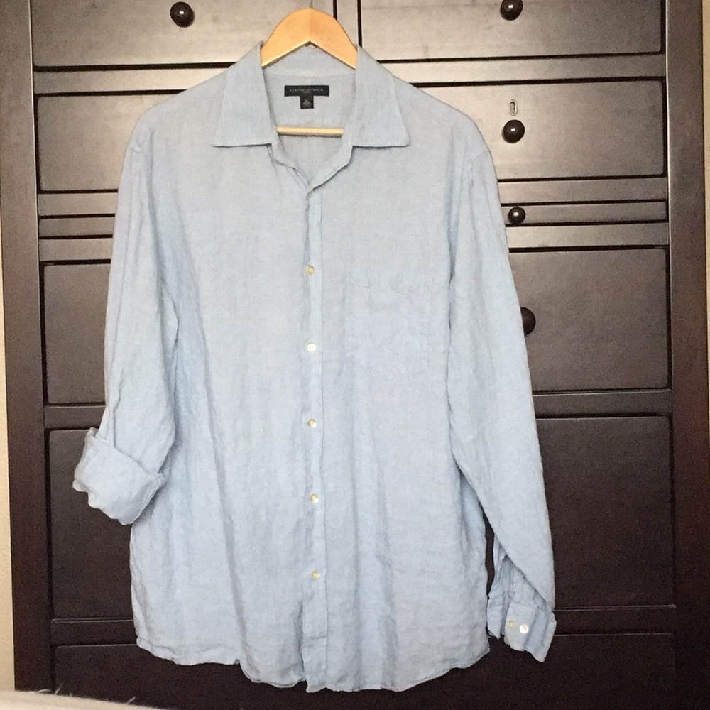 🍭Men's Linen shirt (Banana Republic)🍌