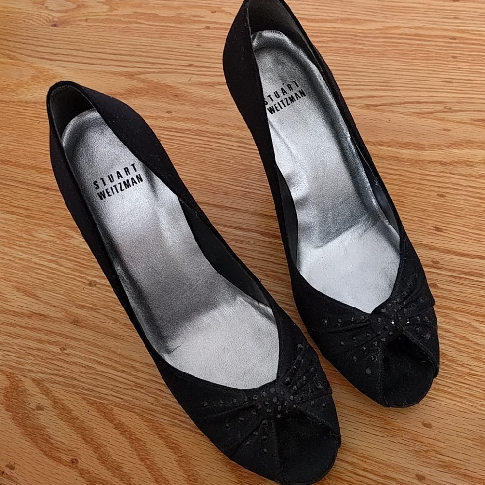 Stuart Weitzman peeptoe heels