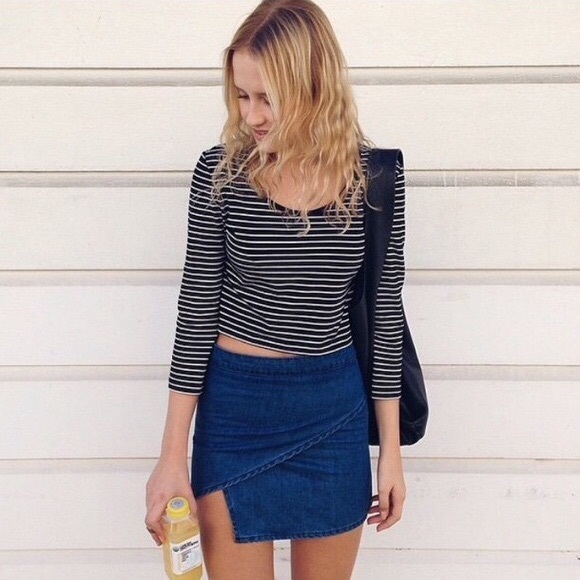 Brandy Melville Brandy Melville Rare Audrey Asymmetrical Skirt from Natalie's closet on Poshmark