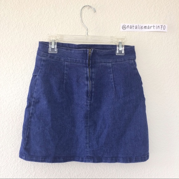 Brandy Melville Brandy Melville Rare Audrey Asymmetrical Skirt from