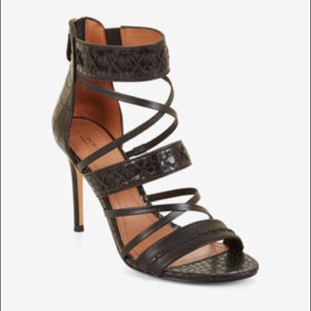 Sylvana Embossed Leather Sandal