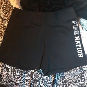 VS PINK yoga shorts