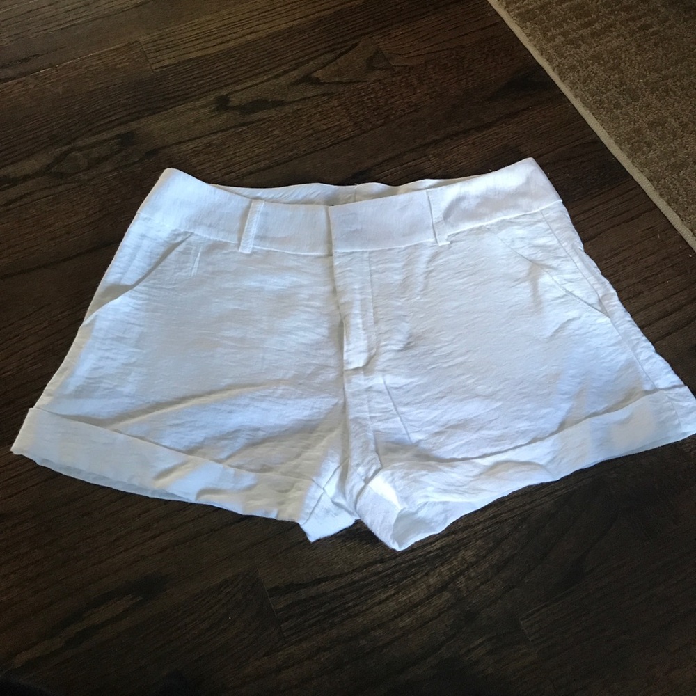 WORN ONCE island shorts from Aqua, made of raylon