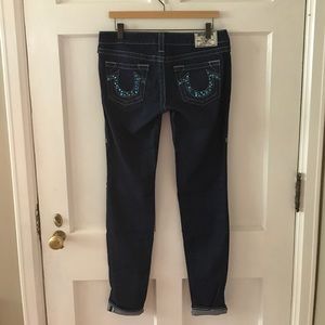 True Religion gem embellished jeans