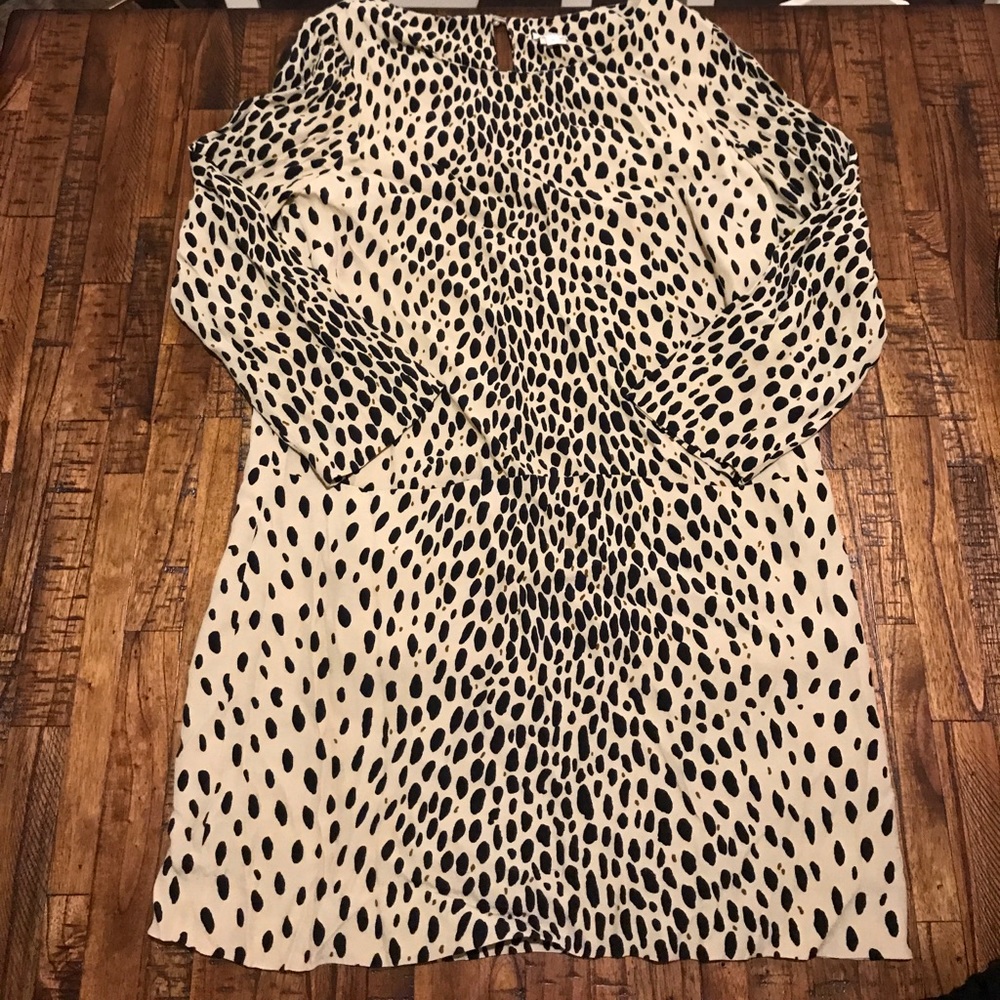 JCrew Cheetah dress