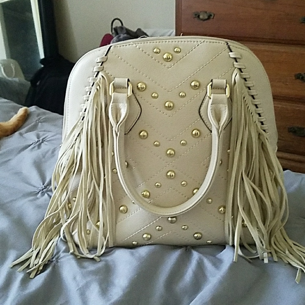 Fringe purse