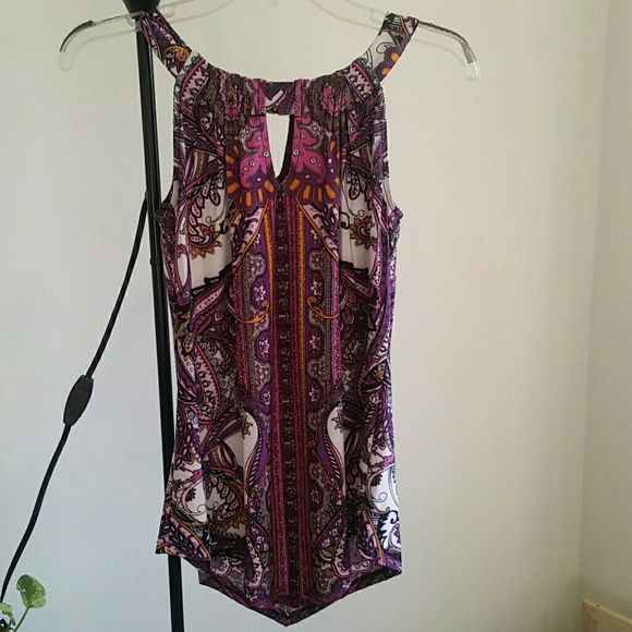 Purple INC sleeveless blouse (small) - Picture 1 of 1