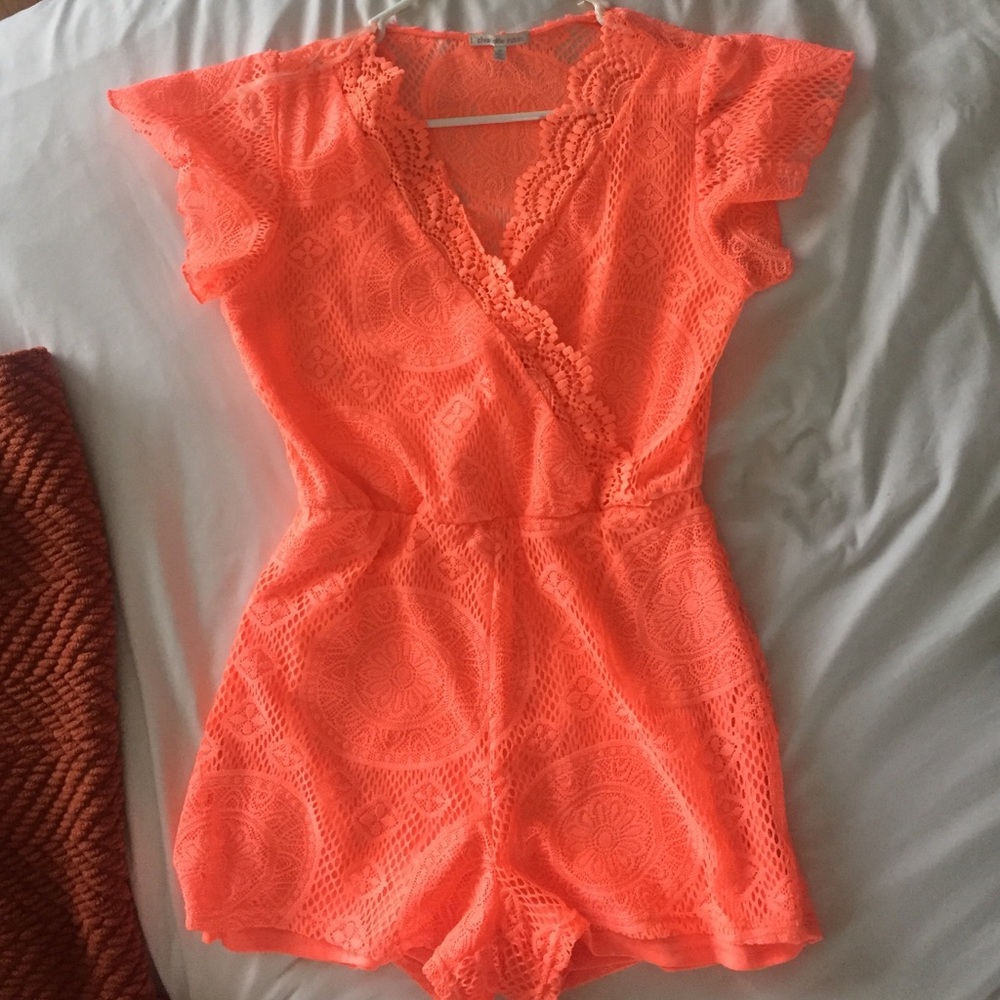 Coral romper