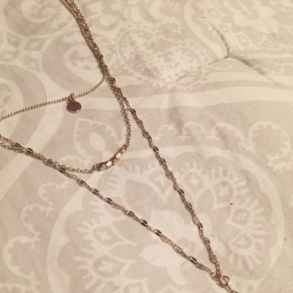 Evereve Gold layered necklace