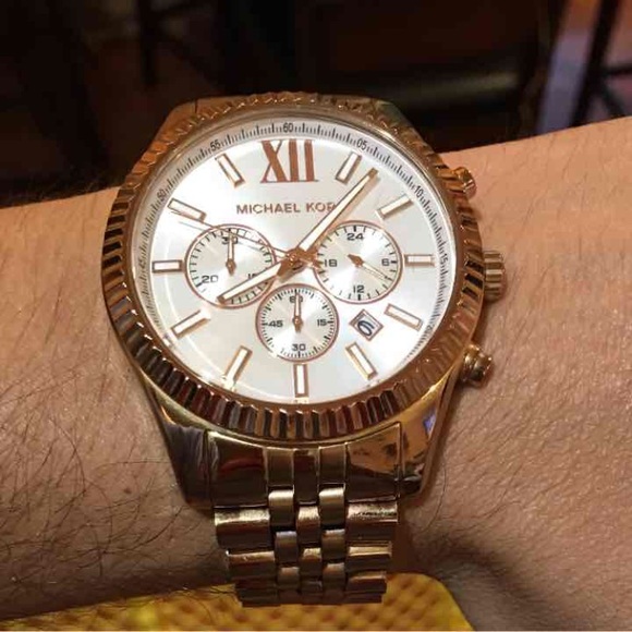 MICHAEL Michael Kors Other - Michael's Kors Lexington Gold Rose