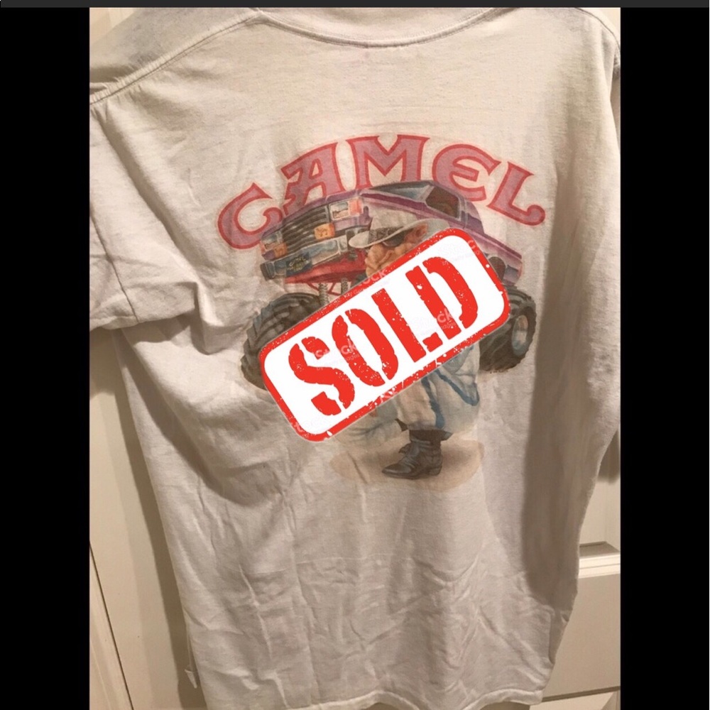 Vintage Joe Camel Cigarette T-Shirt & Shorts.