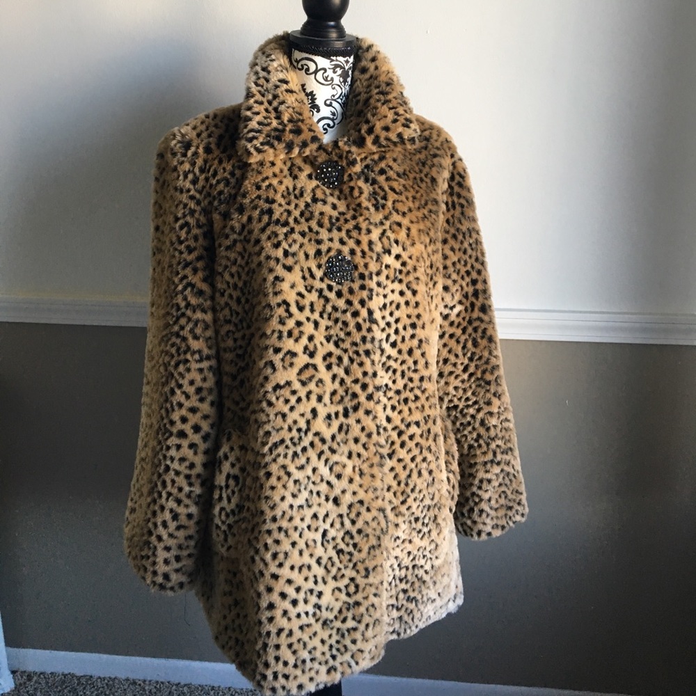 Leopard Fur Jacket