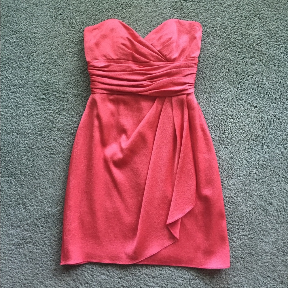 Strapless dress!