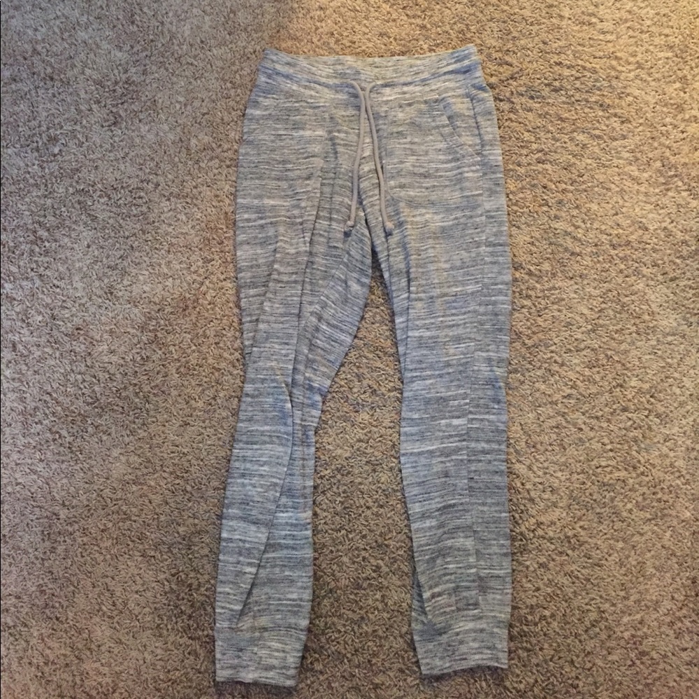 Gray pajama joggers