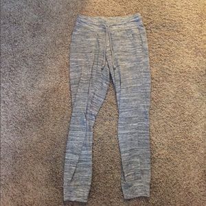 Gray pajama joggers