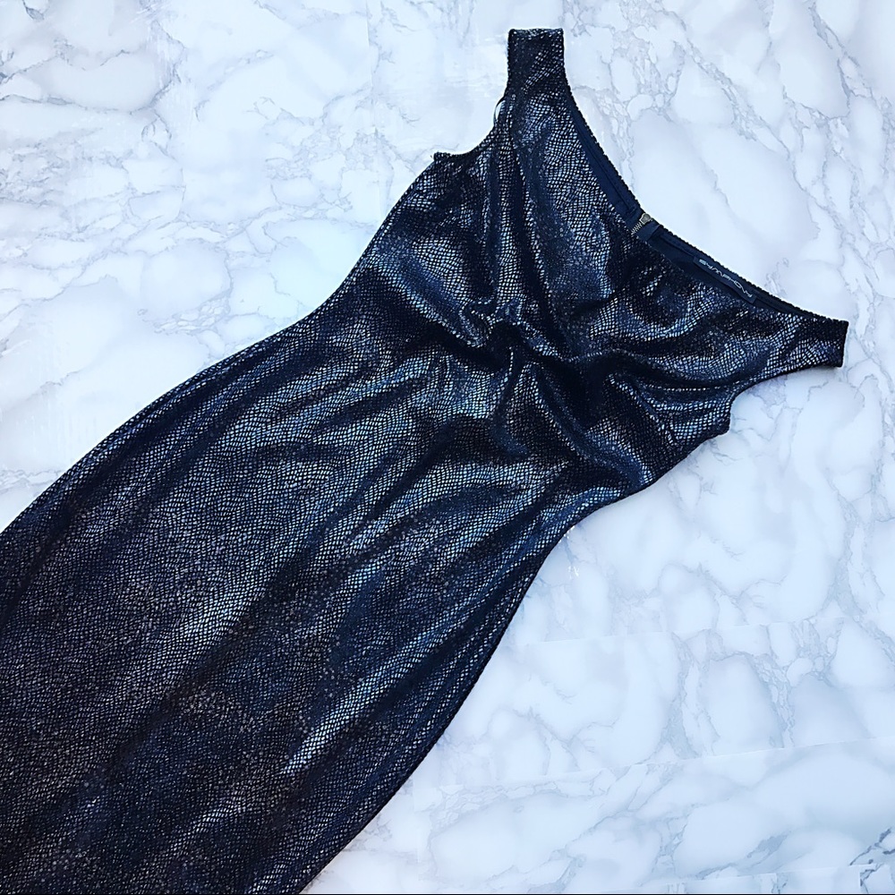 Velvet Reptile Dress