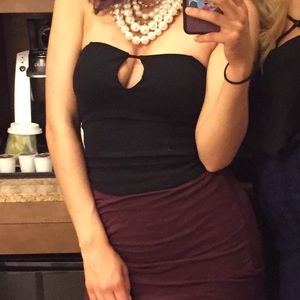 Urban Outfitters Crop Top with Peep Hole