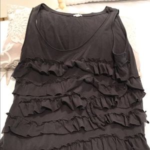 Jcrew ruffle tank