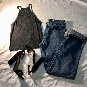 Vintage Levi's 501 Button Down High Waisted Jeans