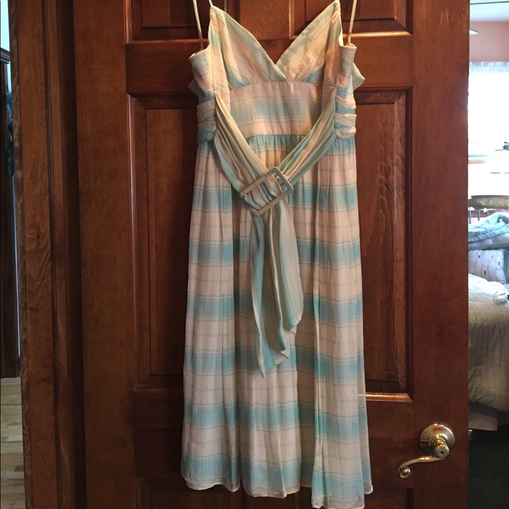 Vintage Betsey Johnson sheer silk dress