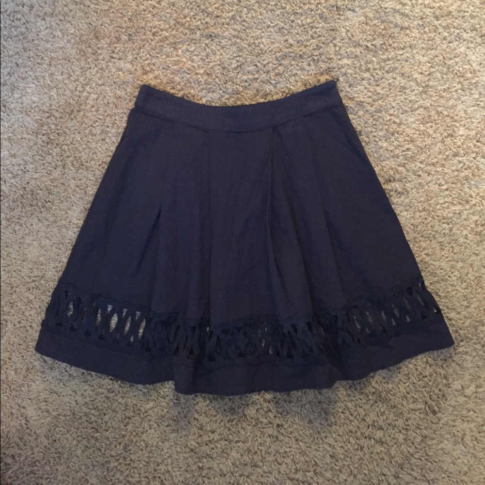 Blue summer skirt