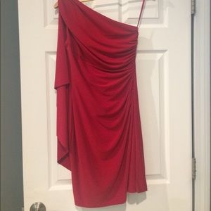 Ralph Lauren red cocktail dress size 6p