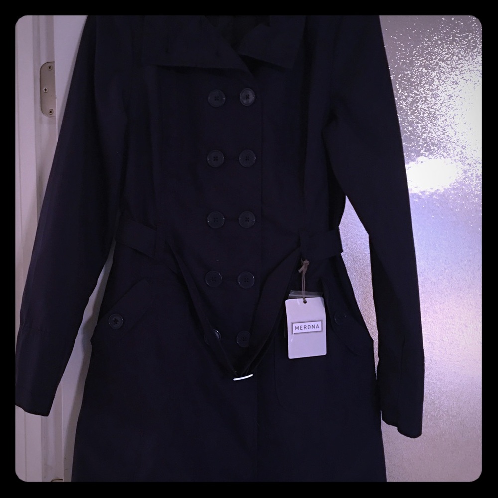 Merona Trench Coat M