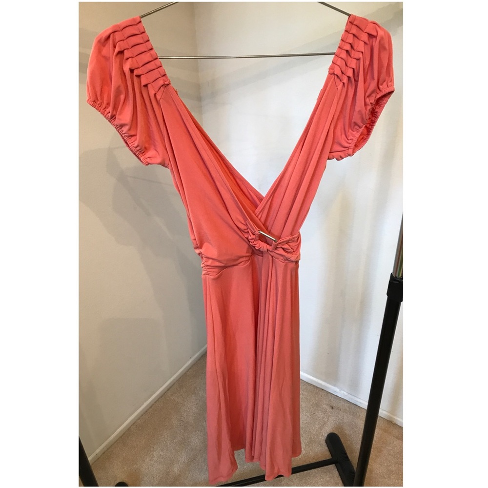 Coral dress