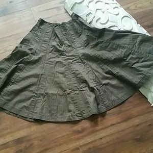 CAbi  skirt sz 10 style#956 brown