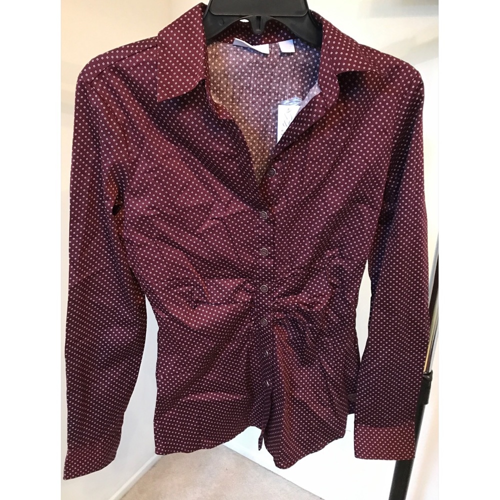 Button down collar shirt