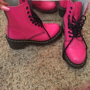 Pink Patent Leather 'Airwear' Dr. Martens