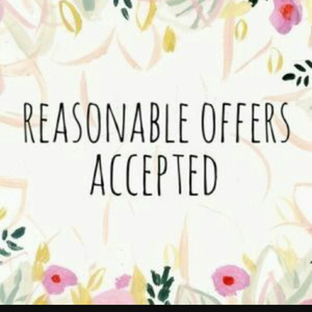 REASONABLE OFFER ACCEPTED ..BE KIND .